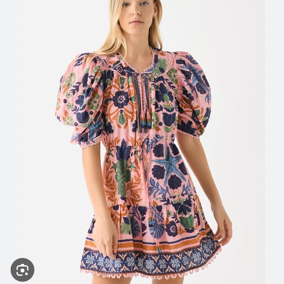 FARM Rio Seashell Mini Dress - Picture 4 of 11